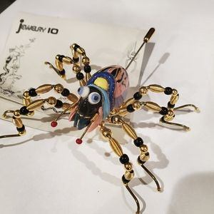Wearable Art Spider Pin